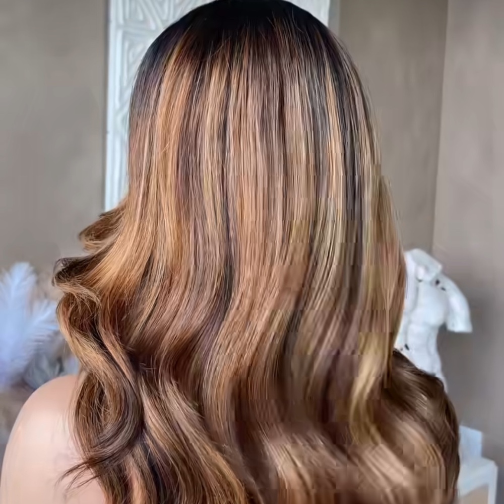 Revamped 13x4 22in colored wig